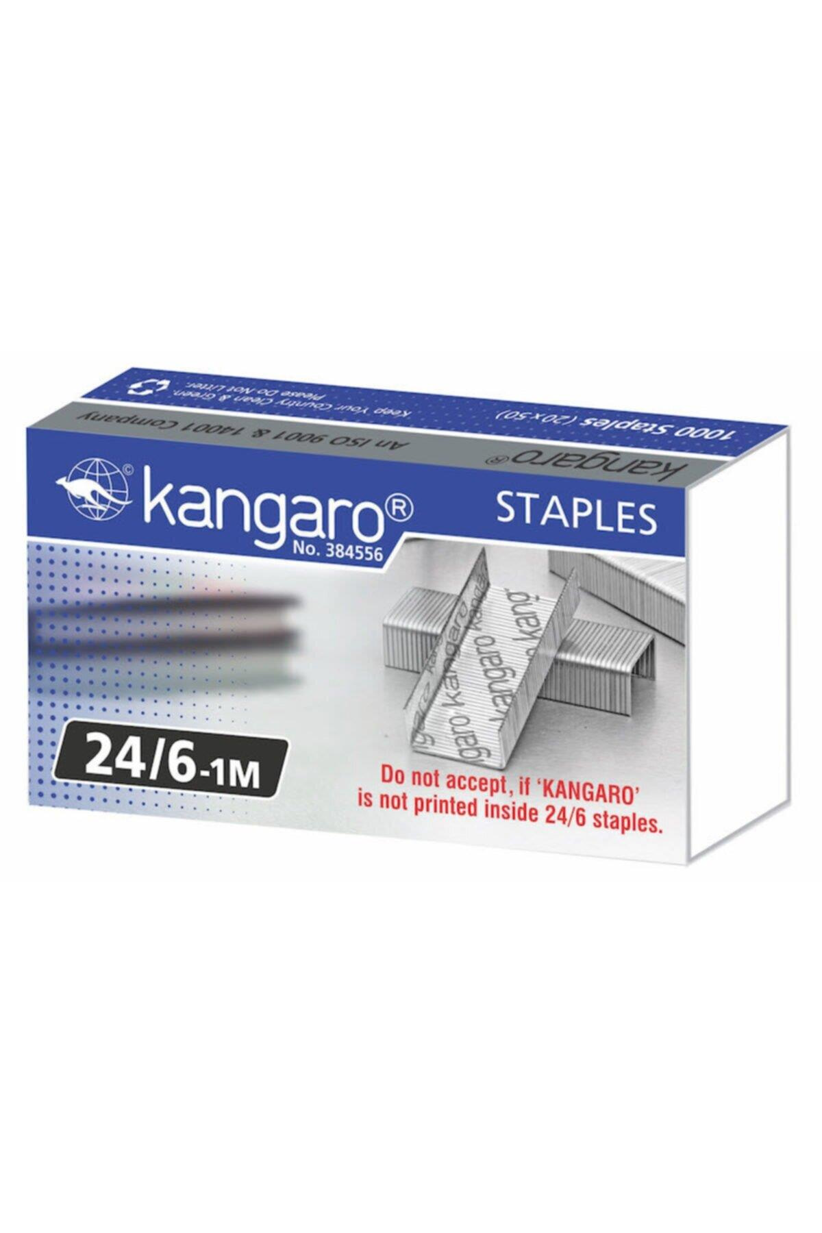 Kangaro 384556 Zımba Teli No:24/6 Metalik 1000 Li Kutu x 20 Paket