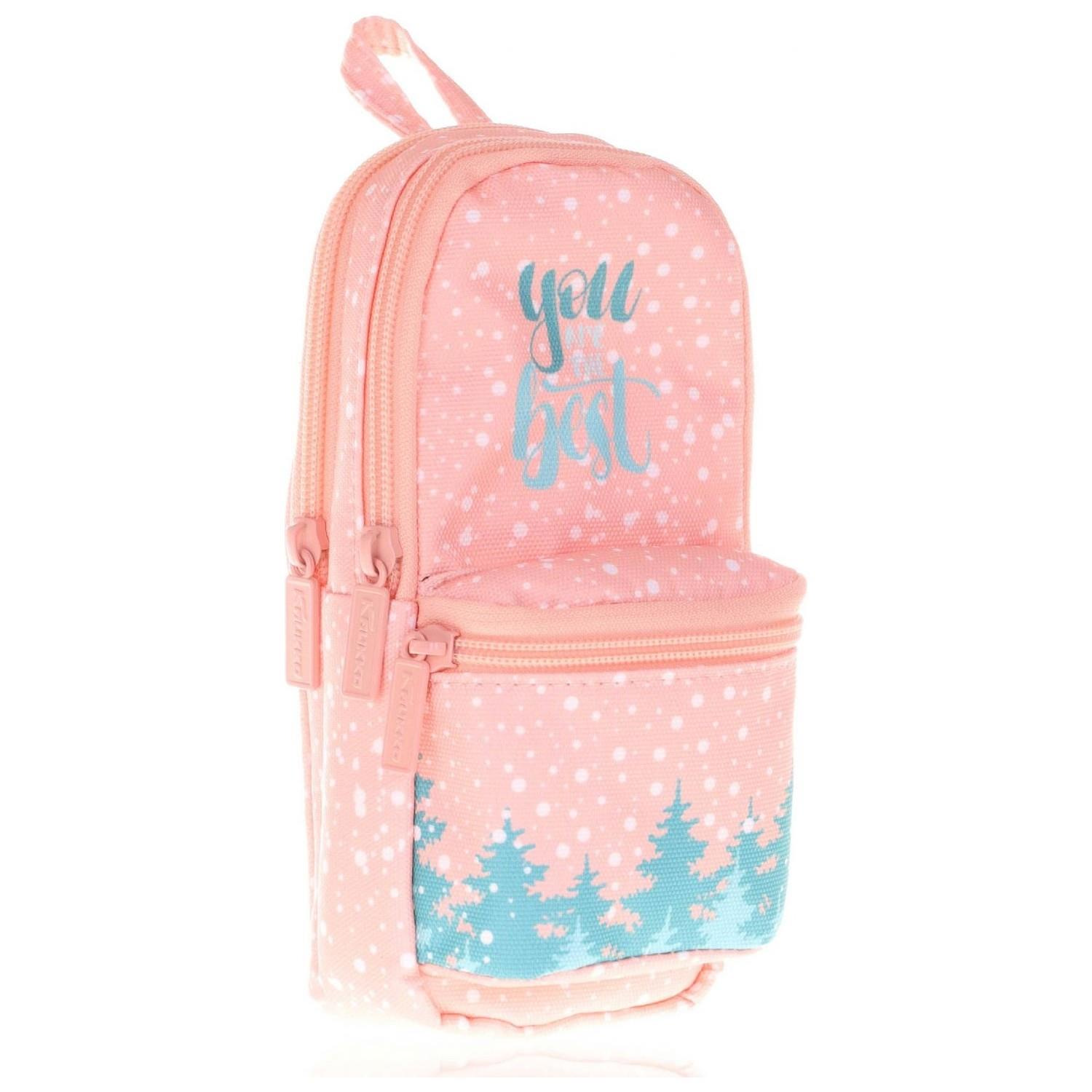 Kaukko Kalem Çantası Layer Junior Bag Mountain Üç Bölmeli Kalem Çantası