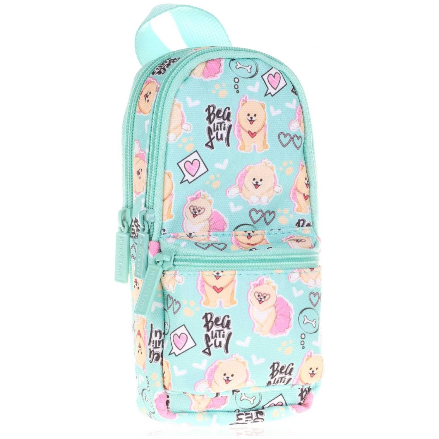 Kaukko Kalem Çantası Nature Junior Bag Dog Üç Bölmeli Kalem Çantası