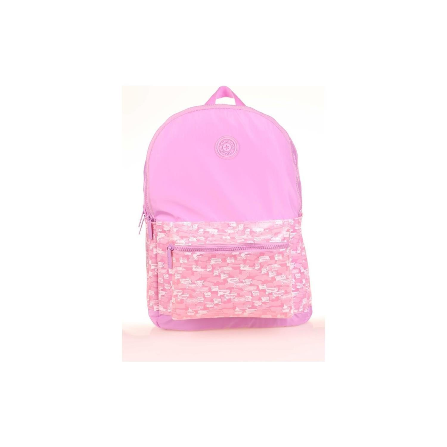 Kaukko Amazing Sırt Çantası Stone Pembe Okul Sırt Çantası