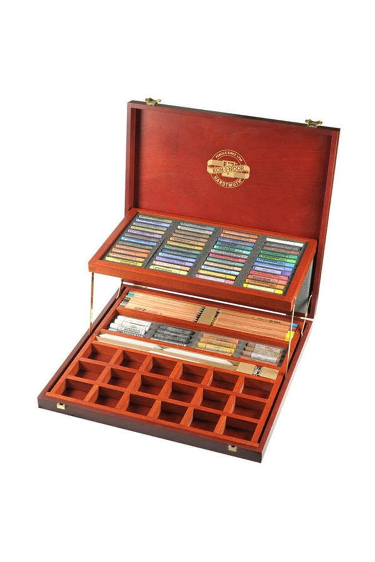 Koh-I-Noor Gioconda Artist Set Ahşap Kutu Çizim Seti