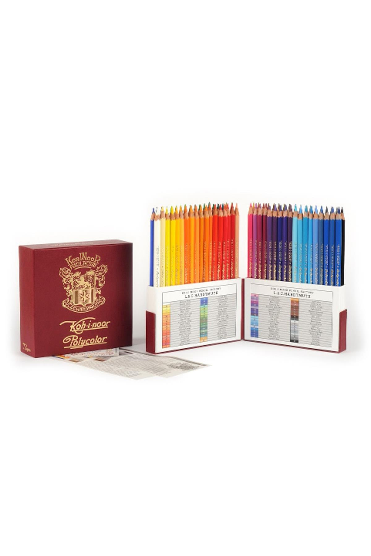 Koh-I Noor Polycolor Kuruboya Kalem Seti 72 Renk