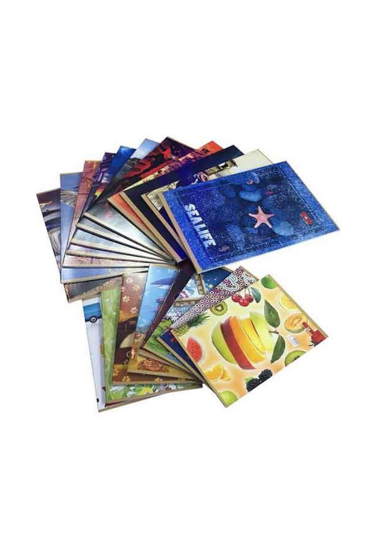 Komeks Kaye A-4 Defter (Dikişli) Karton Kapak Kareli 100 Yaprak A4 100/4 (6 Lı Paket)