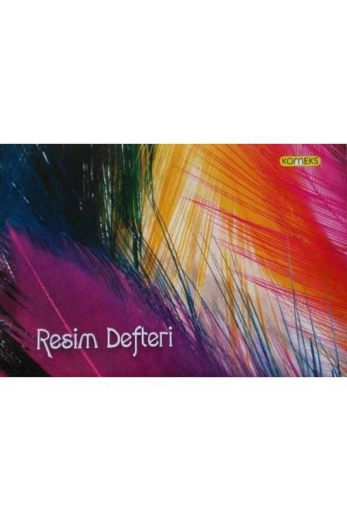 Komeks Resim Defteri Spiralli Karton Kapak 15 Yaprak 35x50 Cm (60 Lı Paket)