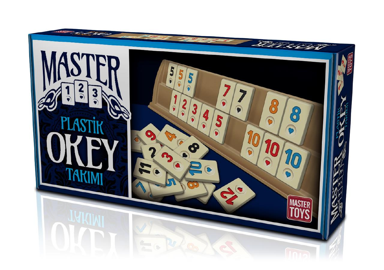 Ks Games Master Plastik Istakalı Okey Takımı