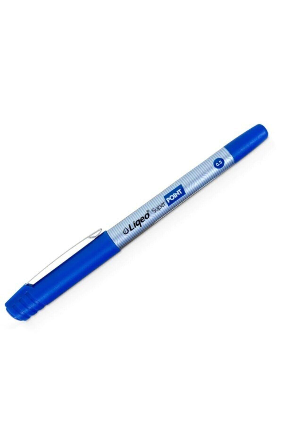 Liqeo Athens Roller Kalem 0.7 MM Mavi Pilot Kalem (12 Li Paket)