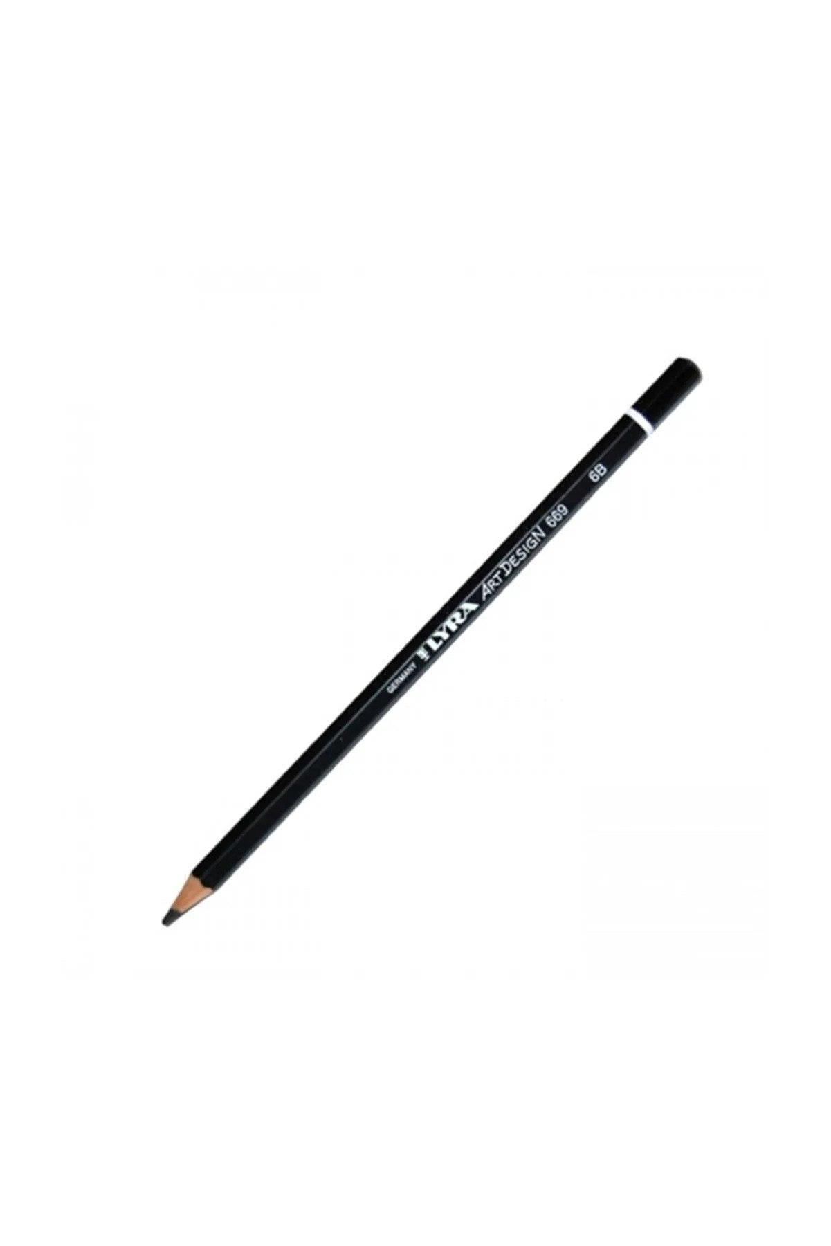 Lyra Kurşun Kalem Rembrandt Art Design 6B Dereceli Çizim Kalemi (12 Li Paket)