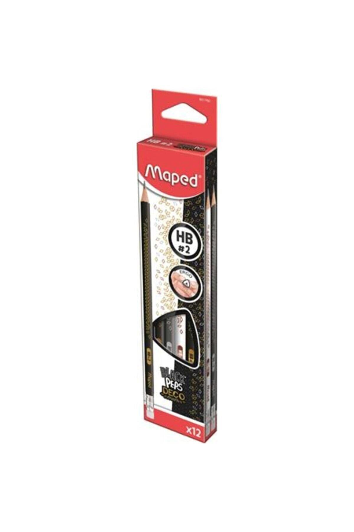 Maped 851760 Deco Kurşun Kalem Hb x 12 Li Paket
