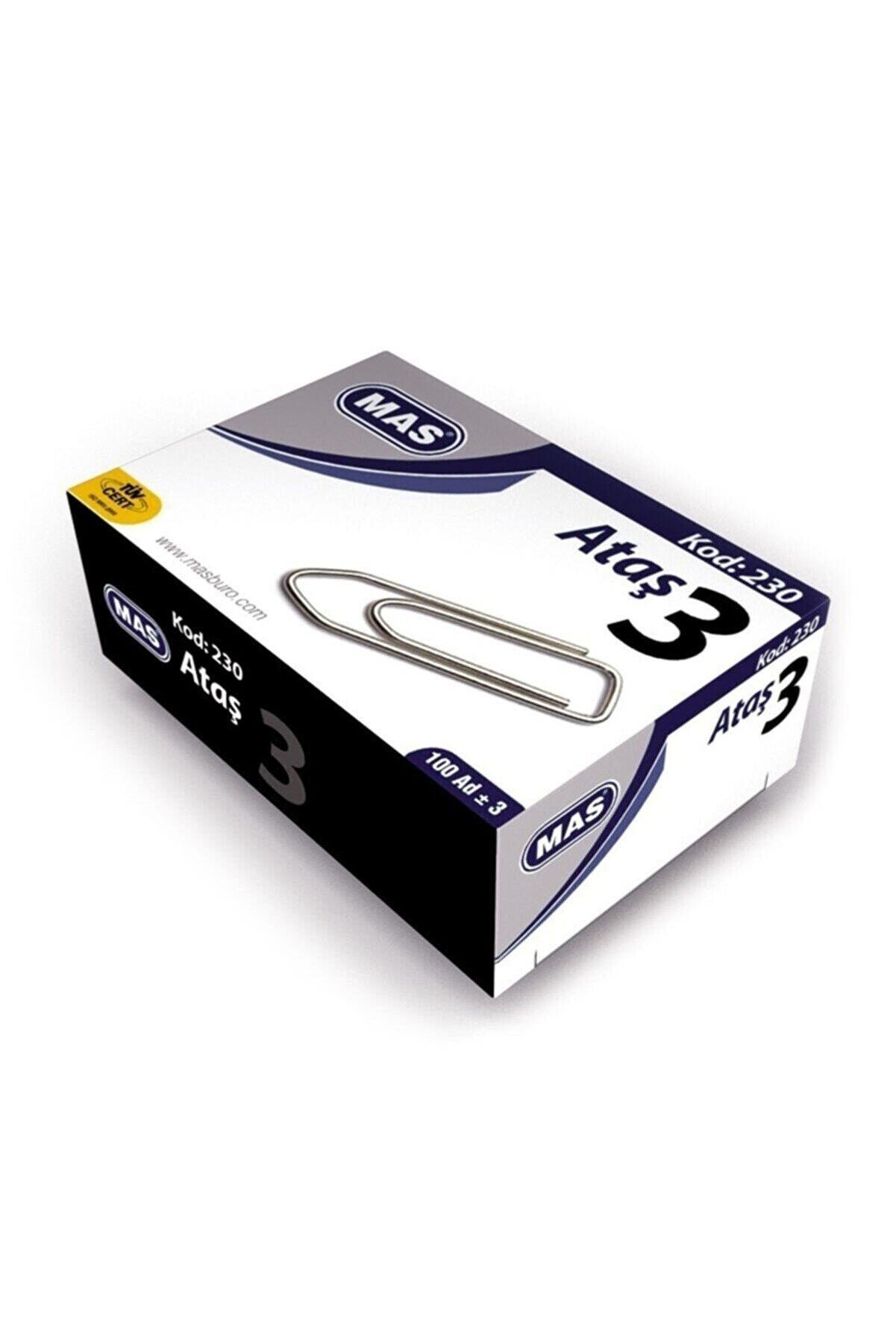 Mas Ataş Nikel NO:3 100 Lü (24 Lü Paket)