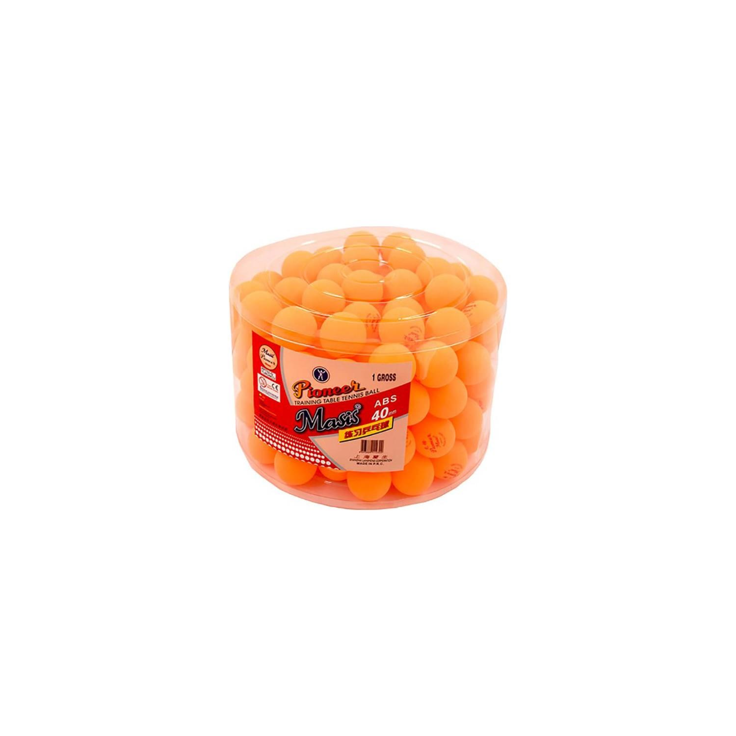 Masis Pinpon Topu Pioneer Turuncu Pinpon Topu (144 Lü Paket)
