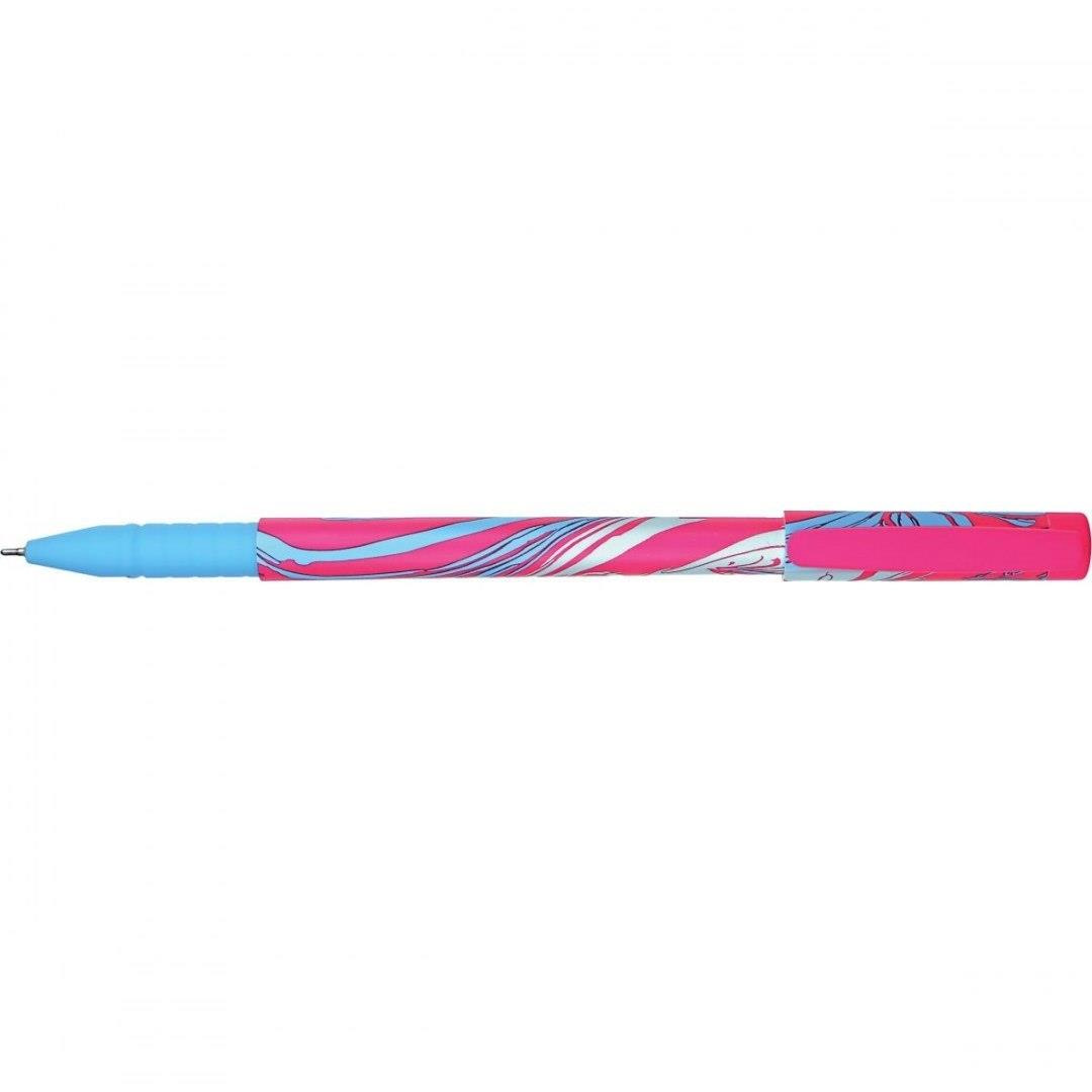 Maxx Jel Kalem Vinson Desenli 0.7 MM Mavi Jel Kalem (20 Li Paket)