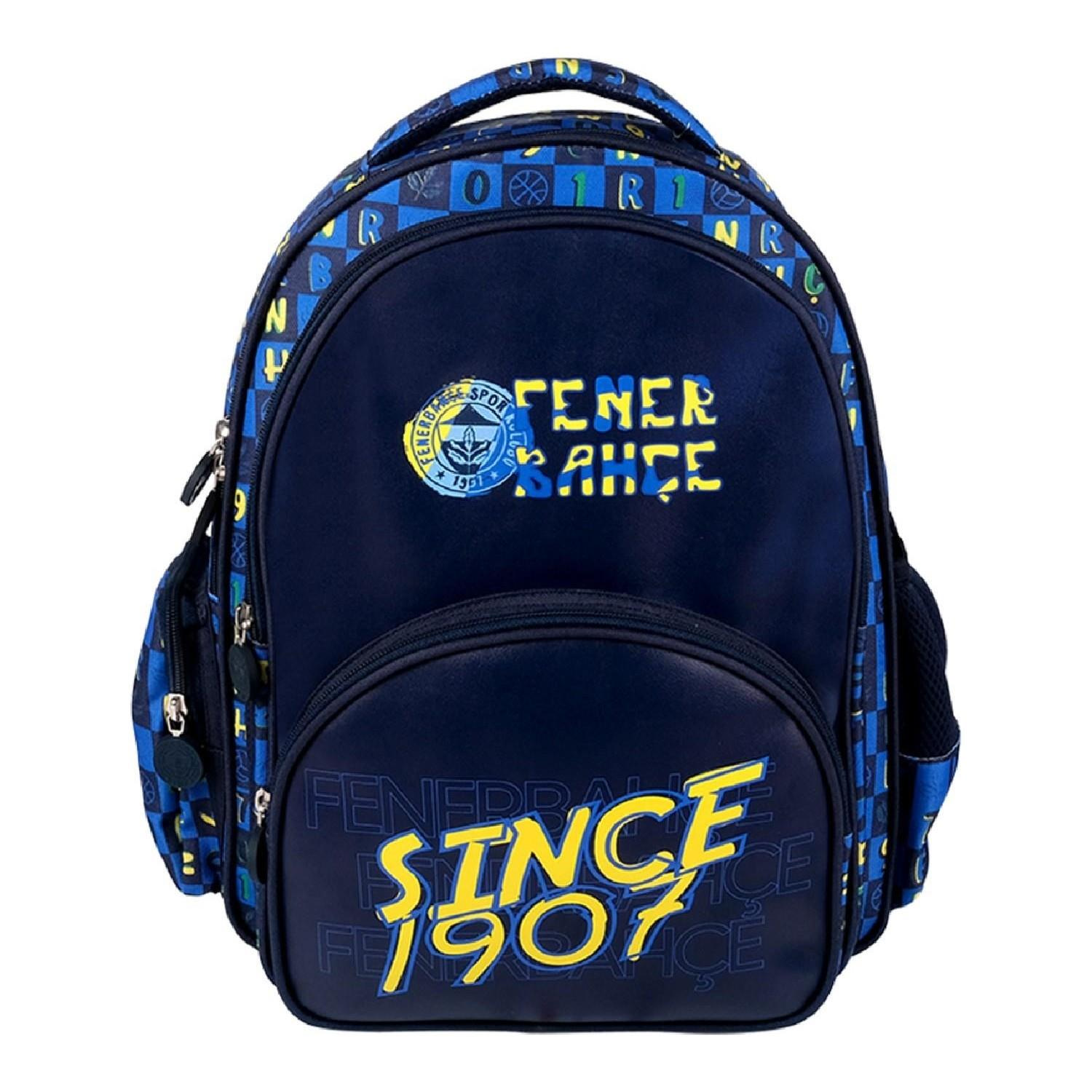 Fenerbahçe Since 1907 Suni Deri Okul Sırt Çantası