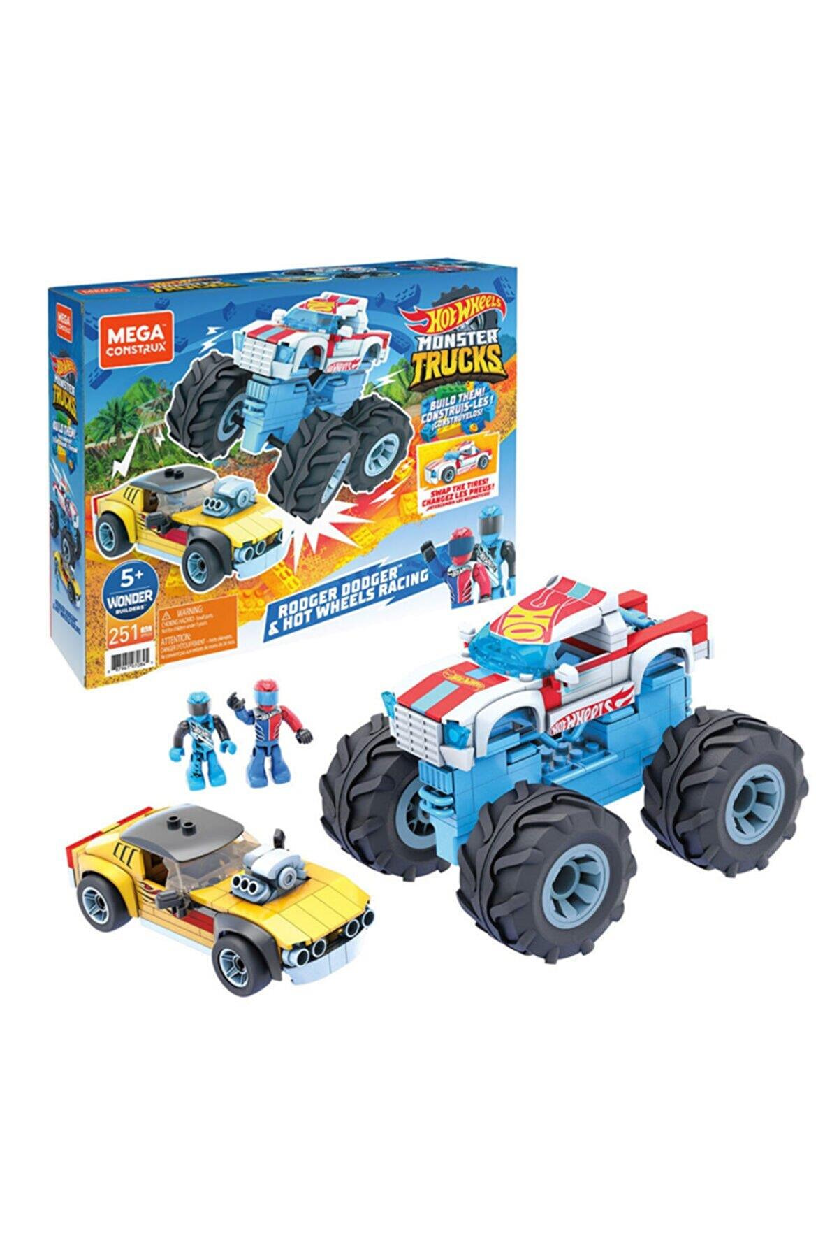 Mega Construx Hot Wheels Monster İkili Yarış Paketi
