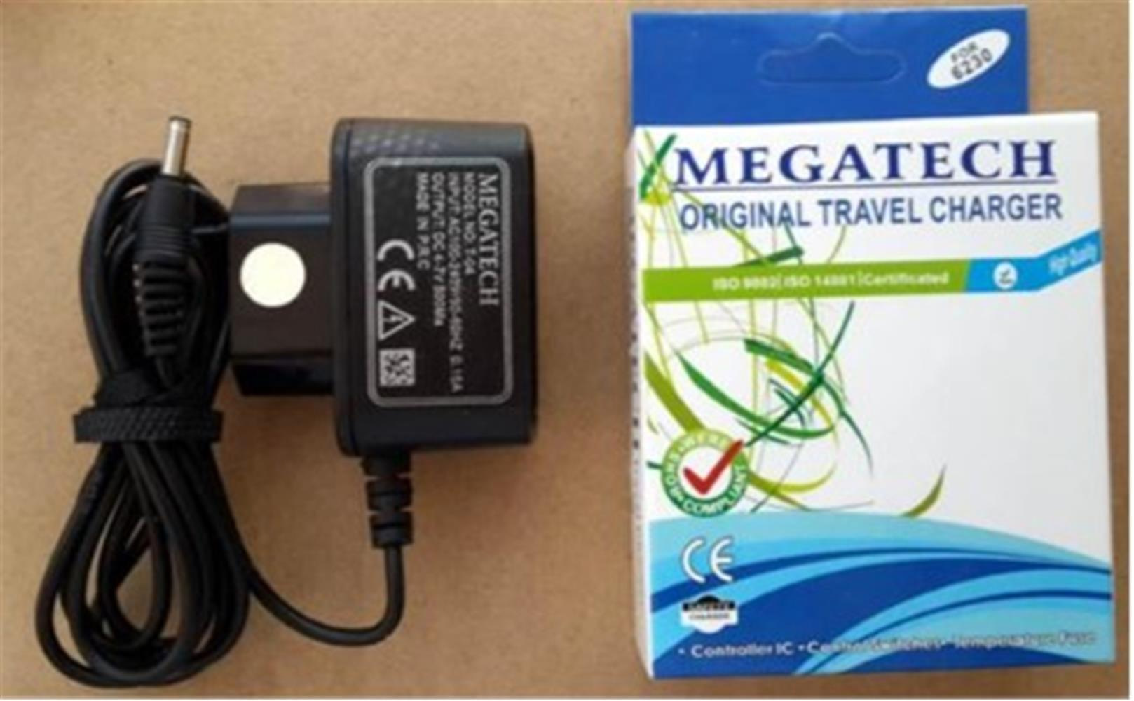 Megatech MT-302 5.0V 890Ma Travel Şarj Aleti (N70 İnce Nokia Uçlu)