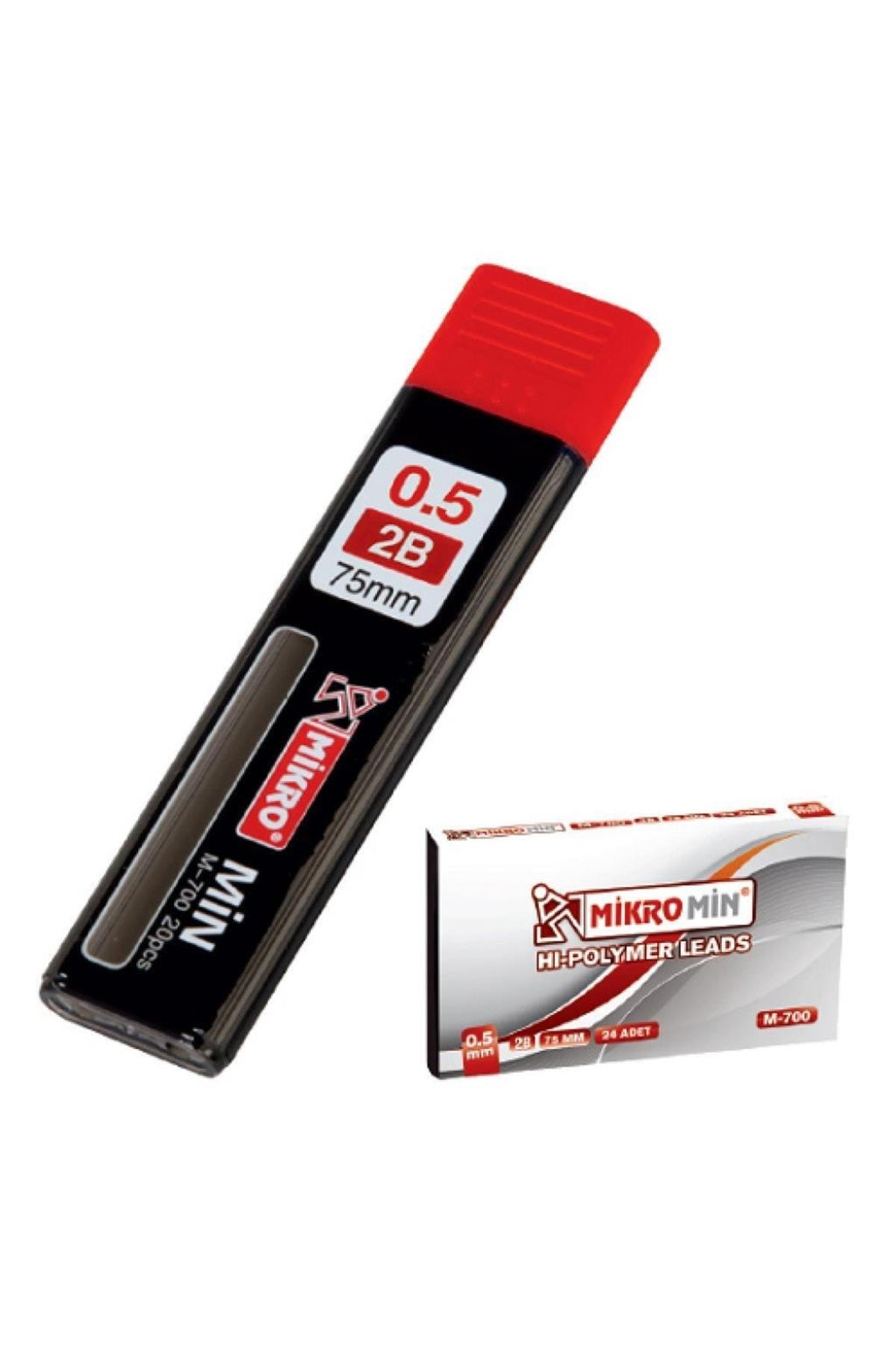 Mikro 75 mm 2b Uç 0.5 mm (1 Paket 24 Tüp Uç)