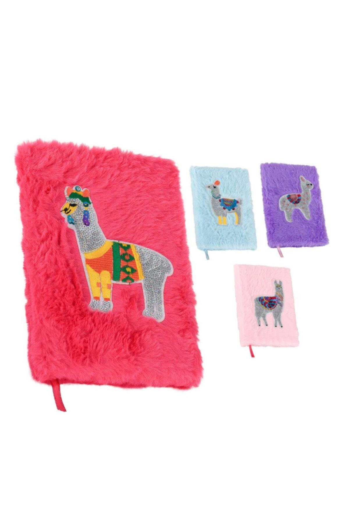 Mikro Hatıra Defteri Peluş 20x14 Cm (Karışık Renklerde)