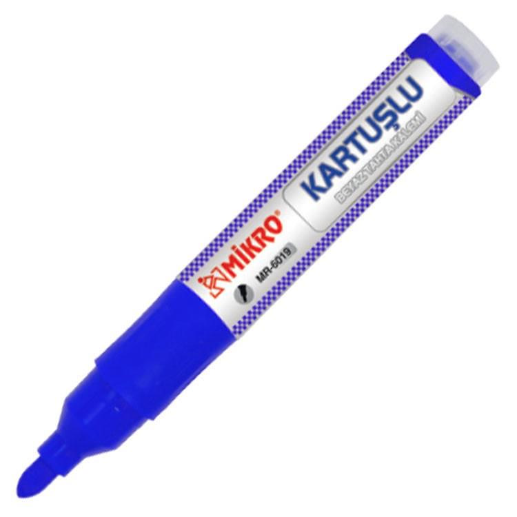 Mikro Tahta Kalemi Kartuşlu Mavi MR-6019