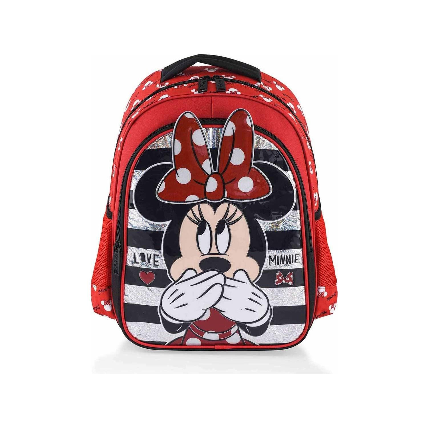 Frocx Otto Minnie Mouse İlkokul Çantası Due Iconic Forever Kız İlkokul Sırt Çantası