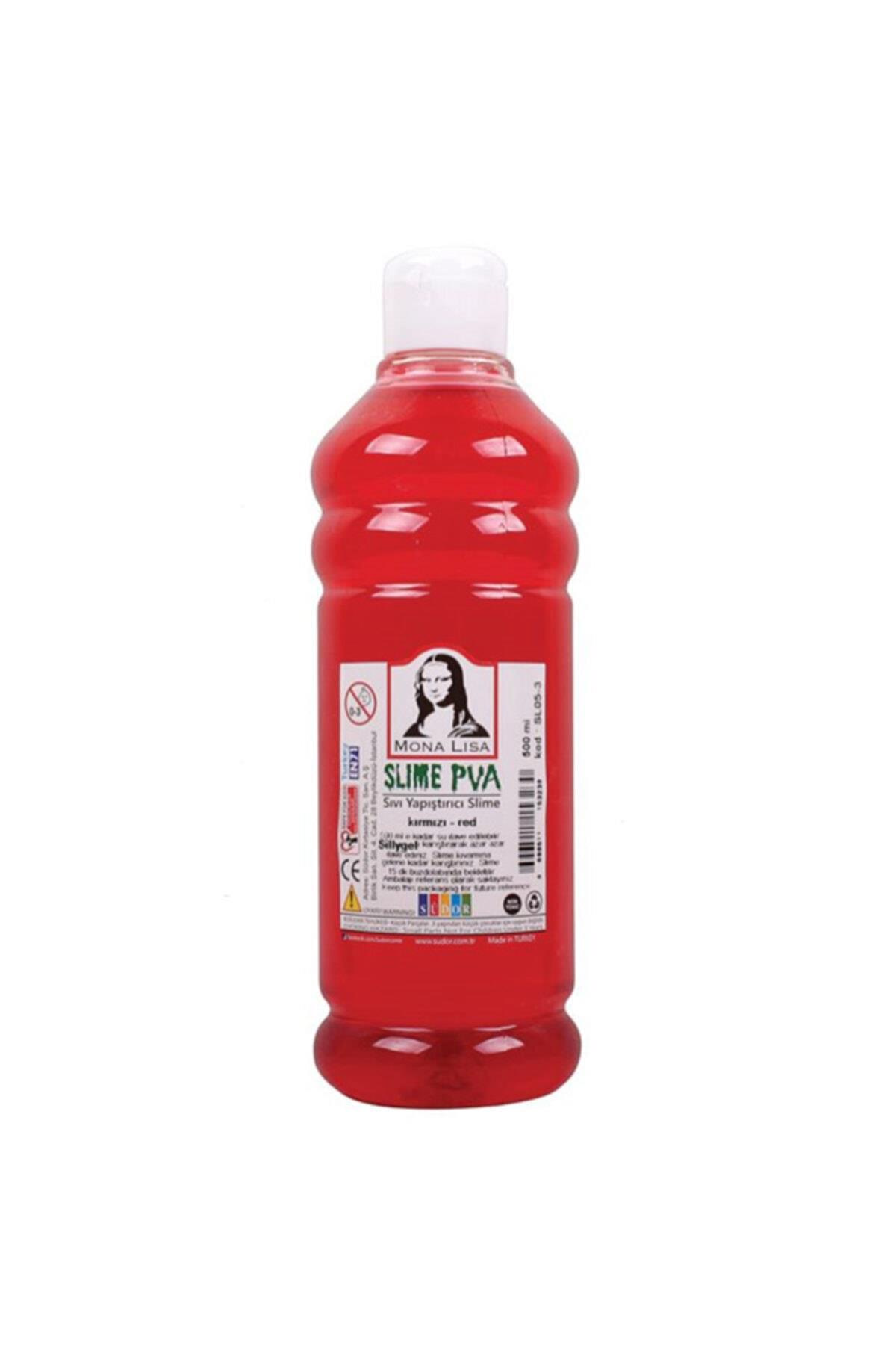 Monalisa Sıvı Yapıştırıcı Slime 500 ML Kırmızı Slaym