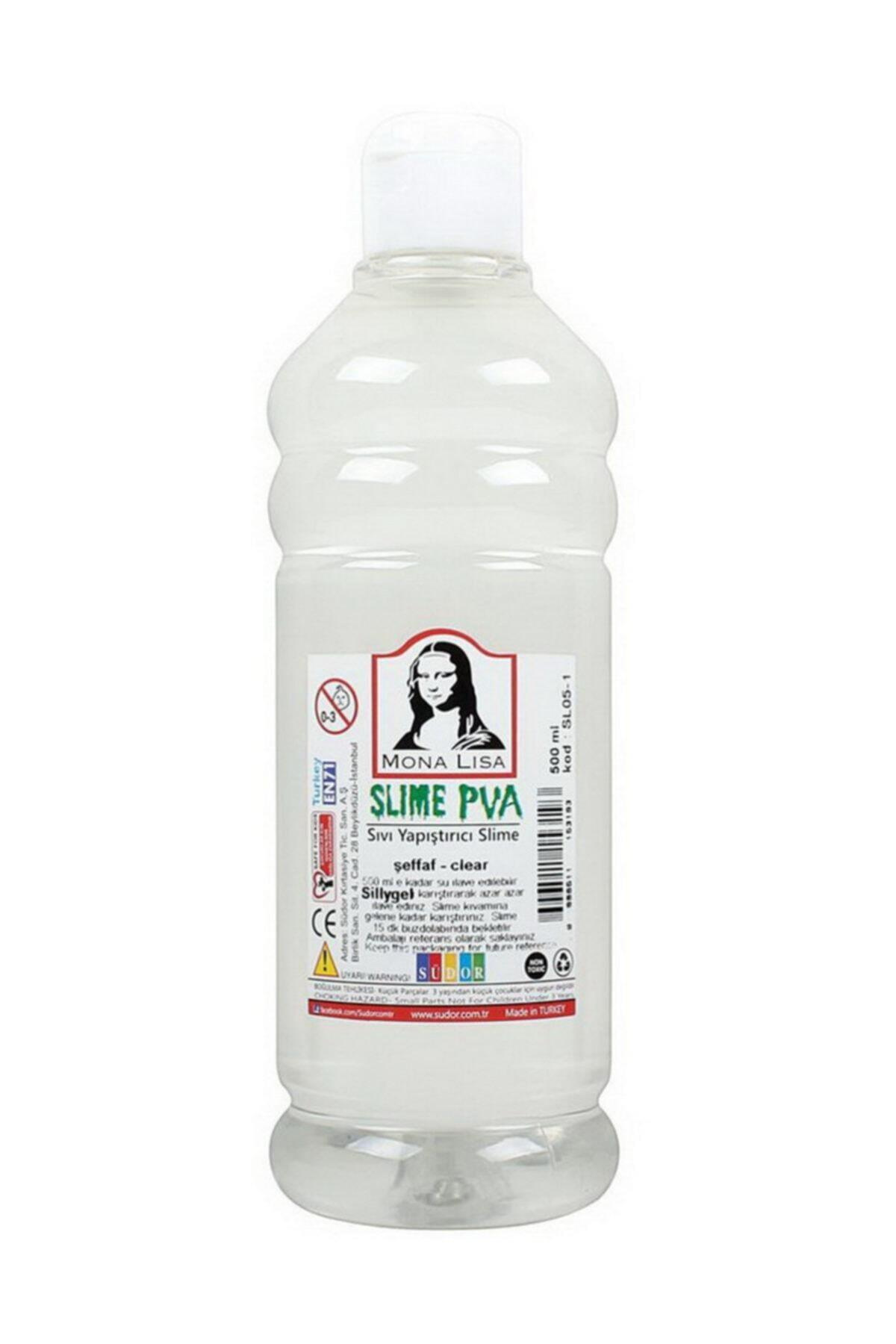 Monalisa Sıvı Yapıştırıcı Slime 500 ML Şeffaf Slaym Jeli