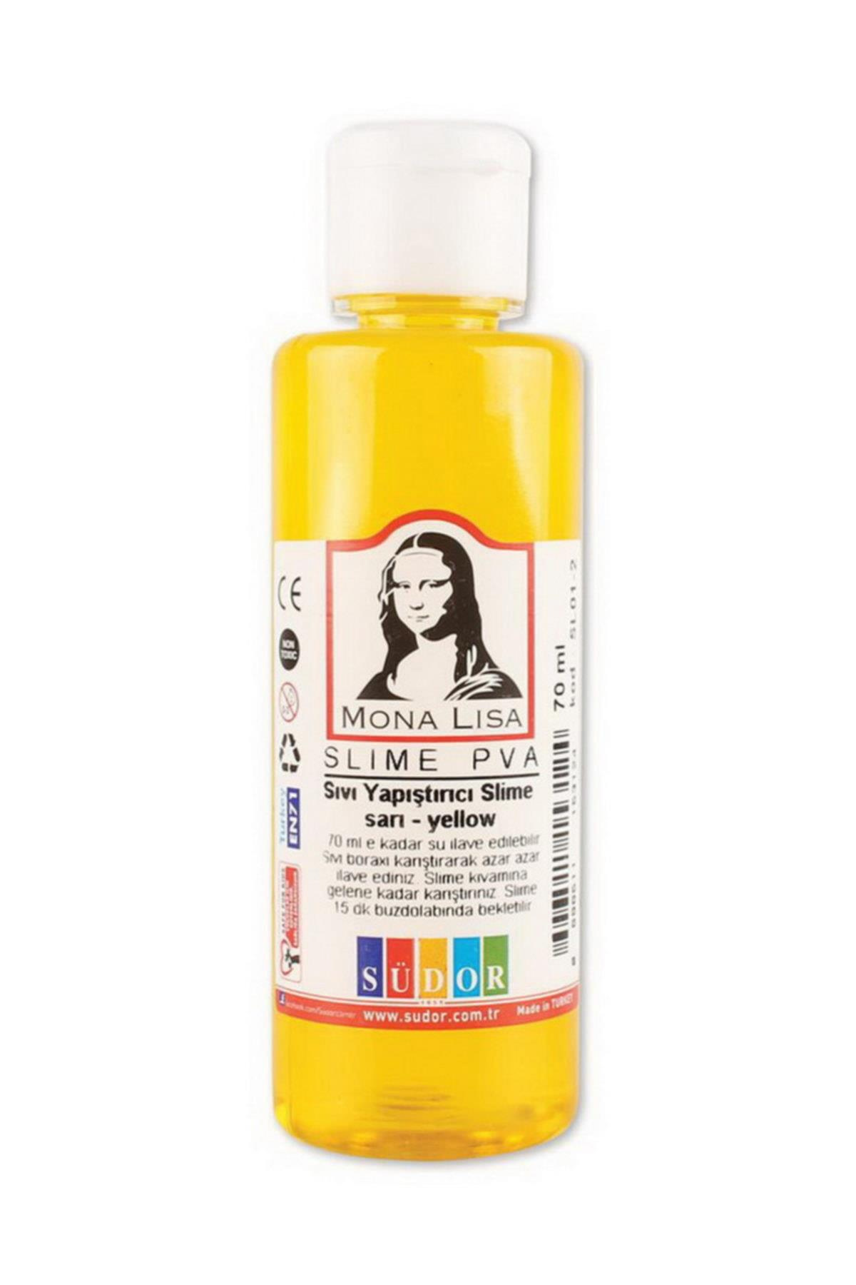 Monalisa Sıvı Yapıştırıcı Slime 70 ML Sarı SL01-2