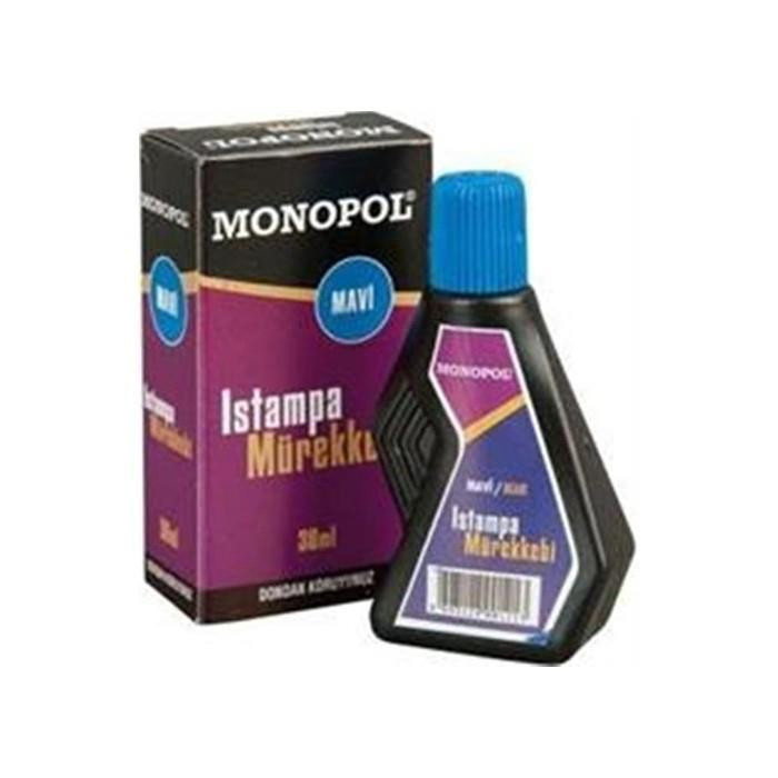 Monopol Istampa Mürekkebi 30 ML Mavi