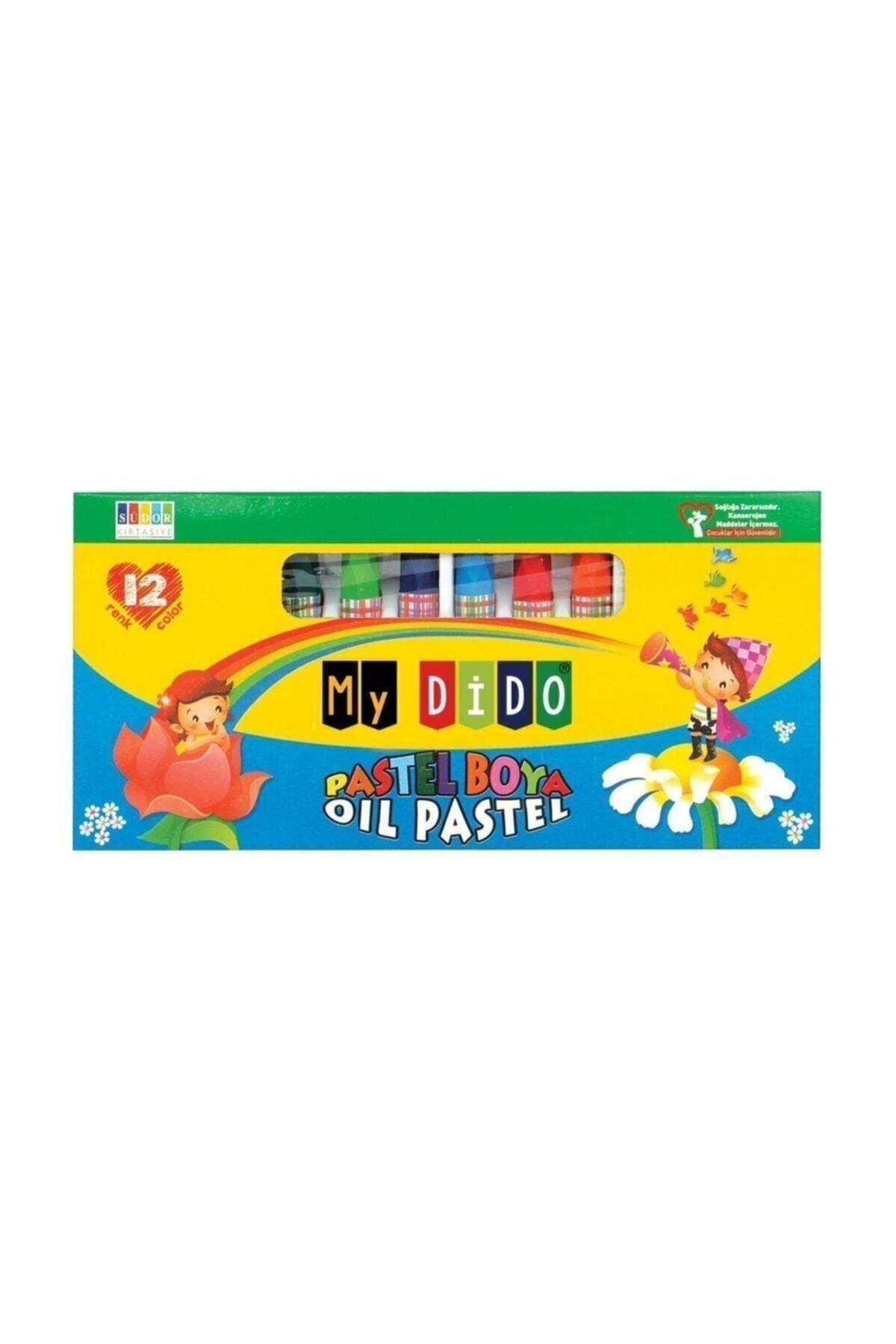 My Dido Pastel Boya Karton Kutu Köşeli 12 Renk