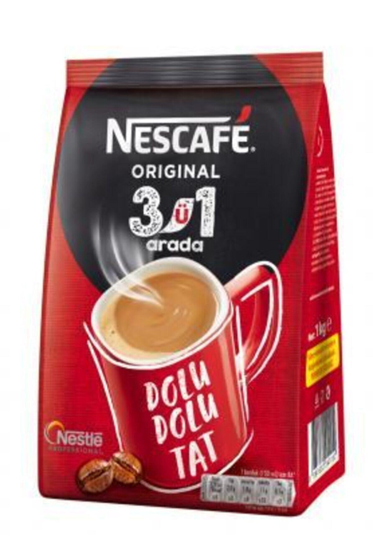 Nescafe 3ü1 Arada Hazır Kahve 1 kg Paket