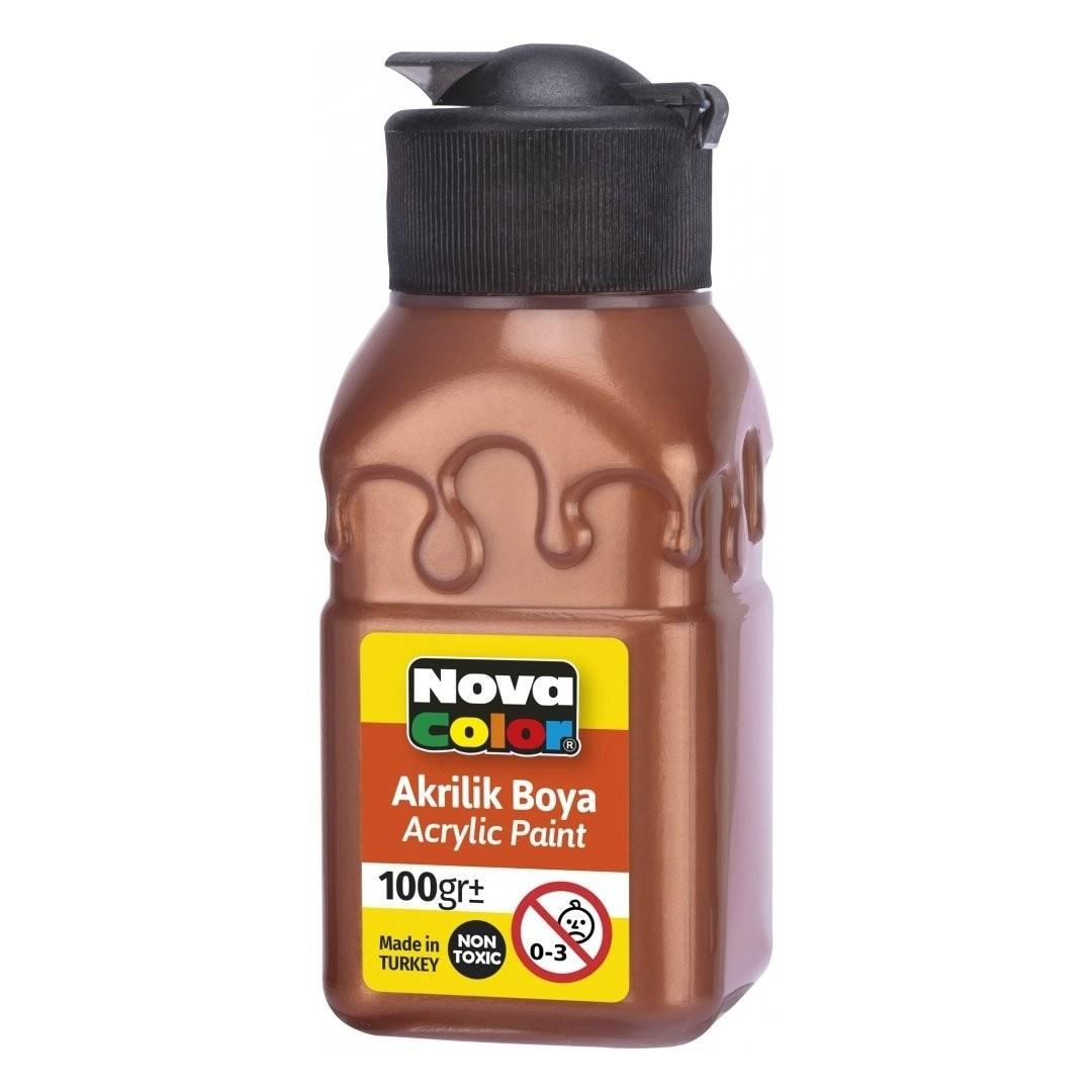 Nova Color Akrilik Boya Şişe 100 Cc Bakır Nc-2037