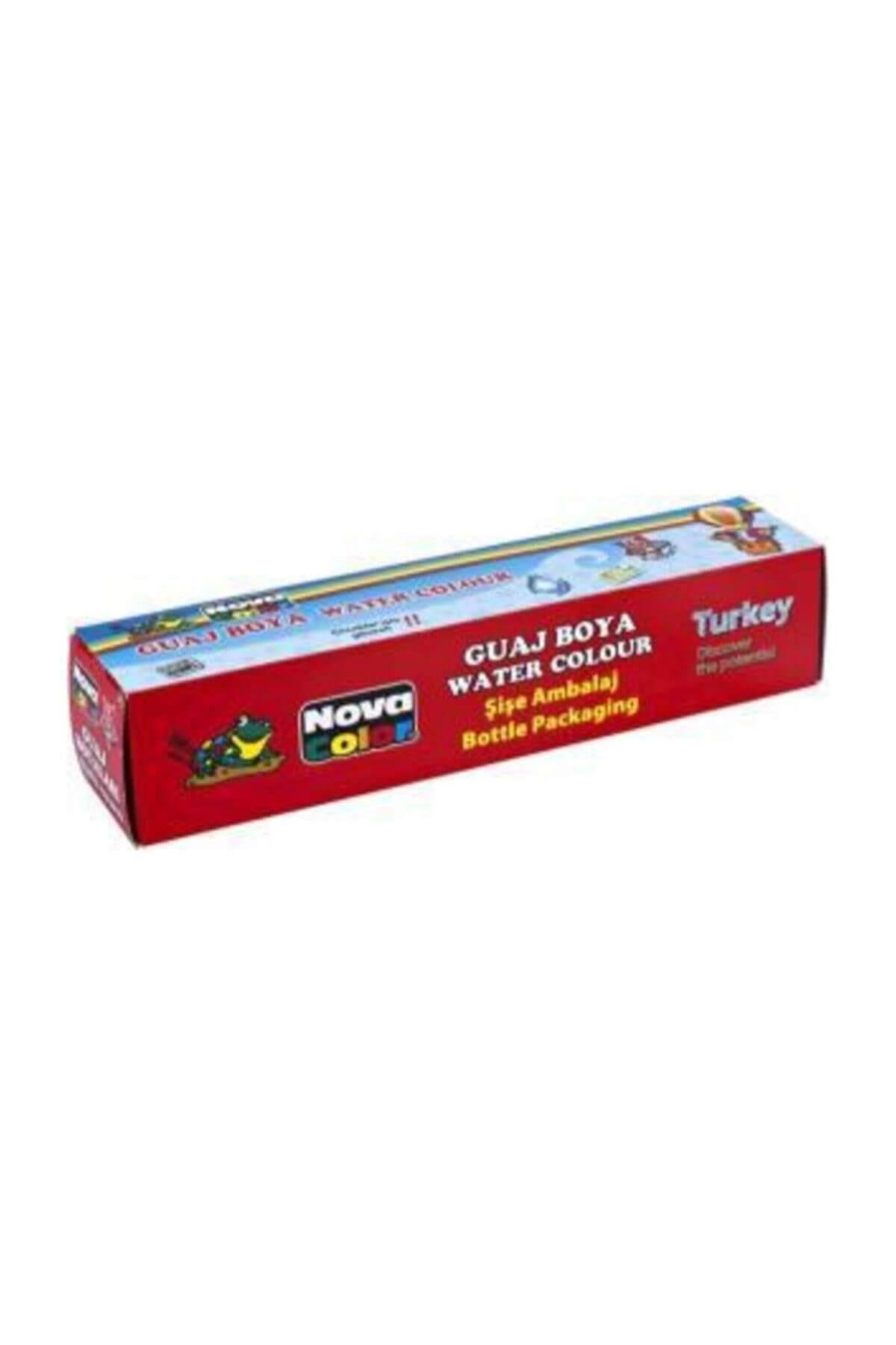 Nova Color Guaj Boya Şişe 6 Renk 25 ML NC-113