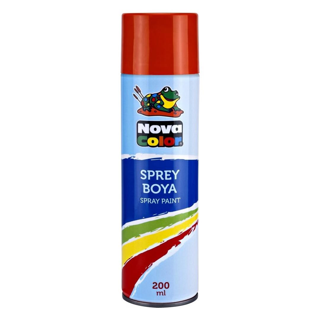 Nova Color Sprey Boya 200 ML Turuncu NC-807