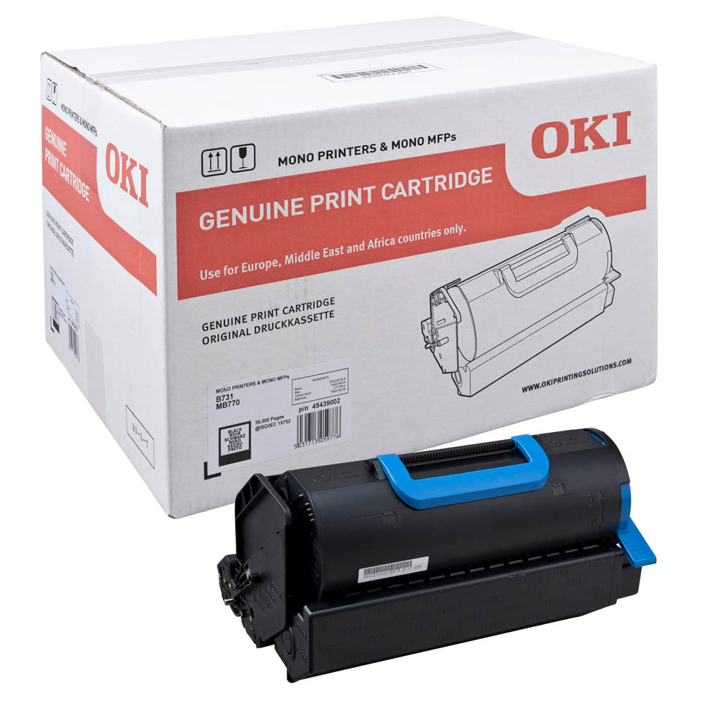 Oki ES7131 ES7170 36K Siyah Toner 45460502