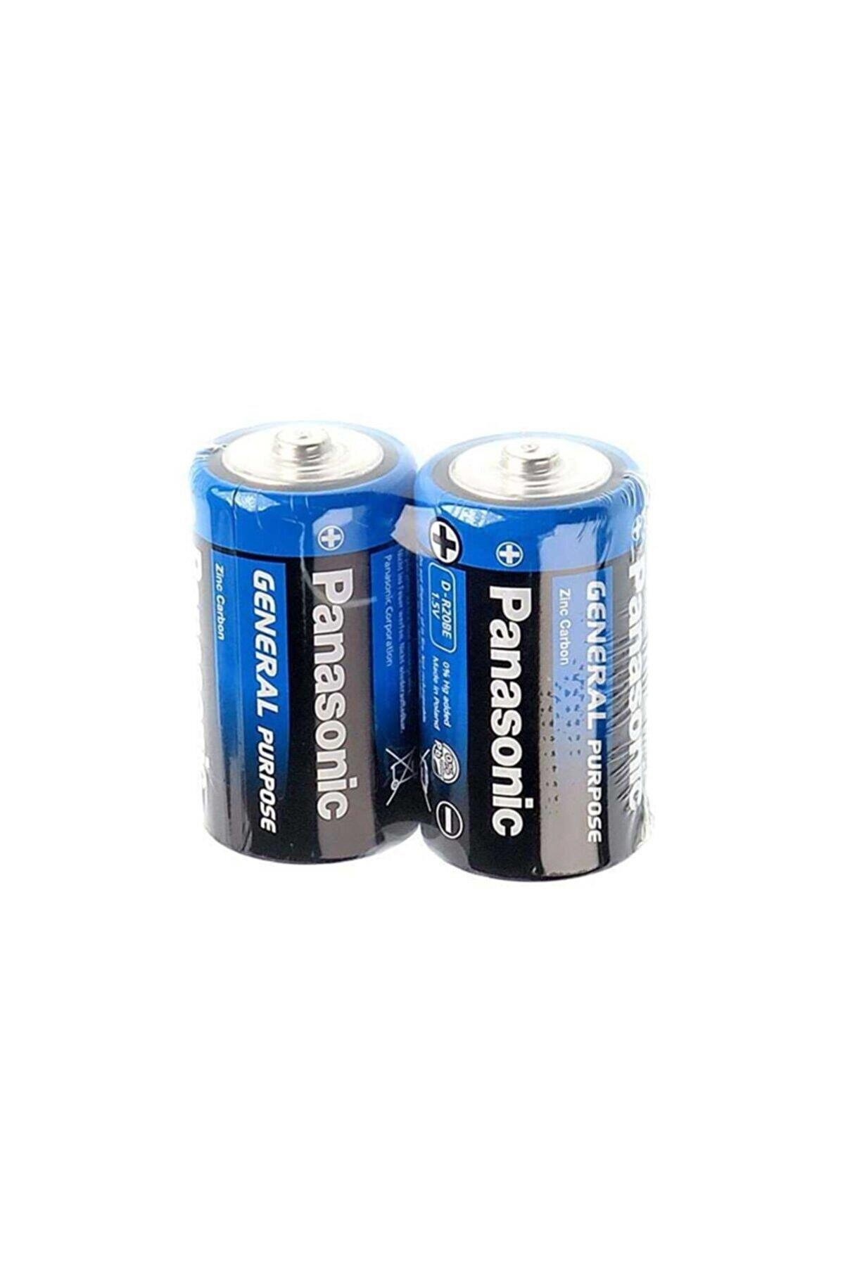 Panasonic Çinko Karbon Büyük Boy Pil (D) (24 Adet Pil)