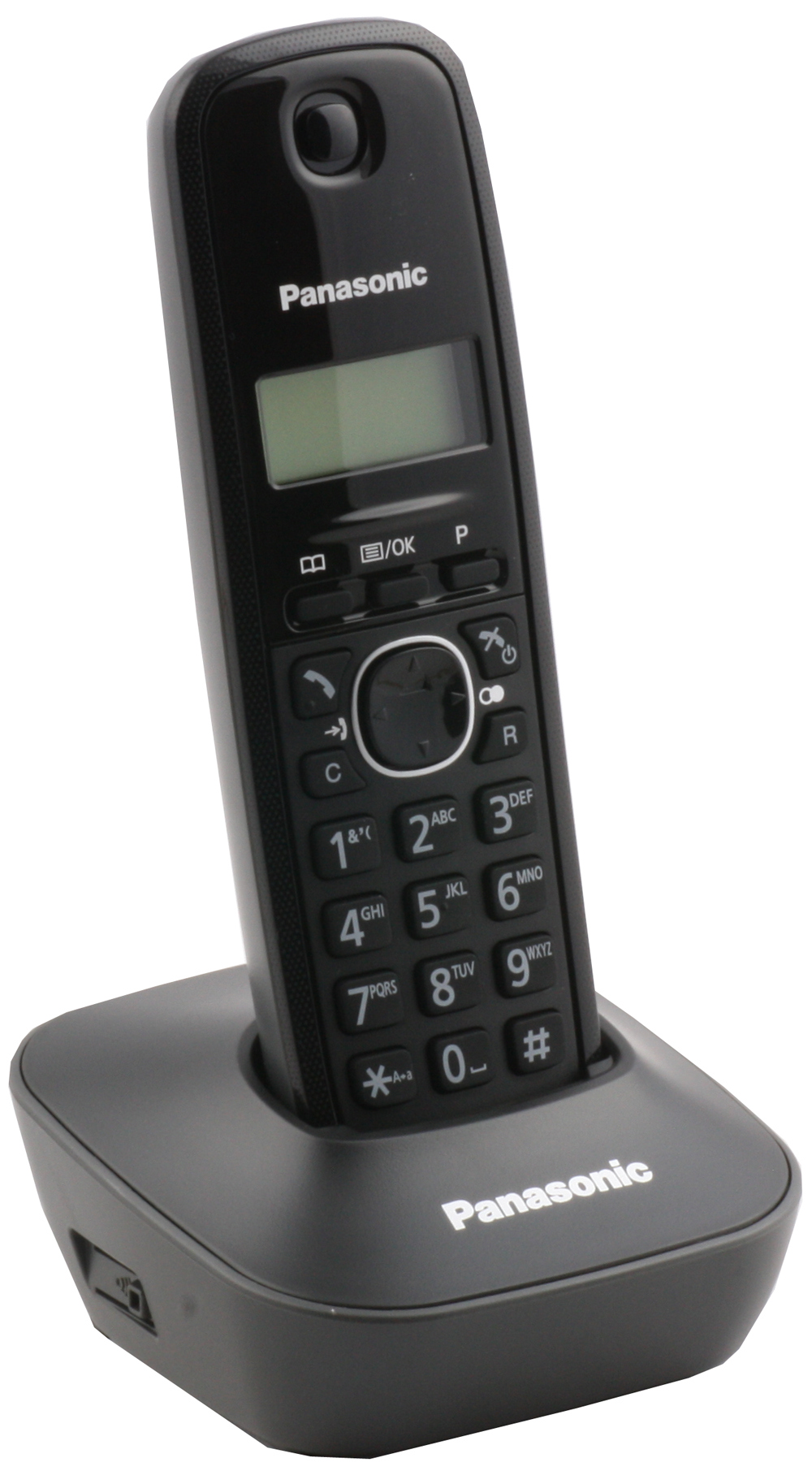 Panasonic Siyah Telsiz Dect Telefon 50 Rehber Kapasiteli Telsiz Telefon