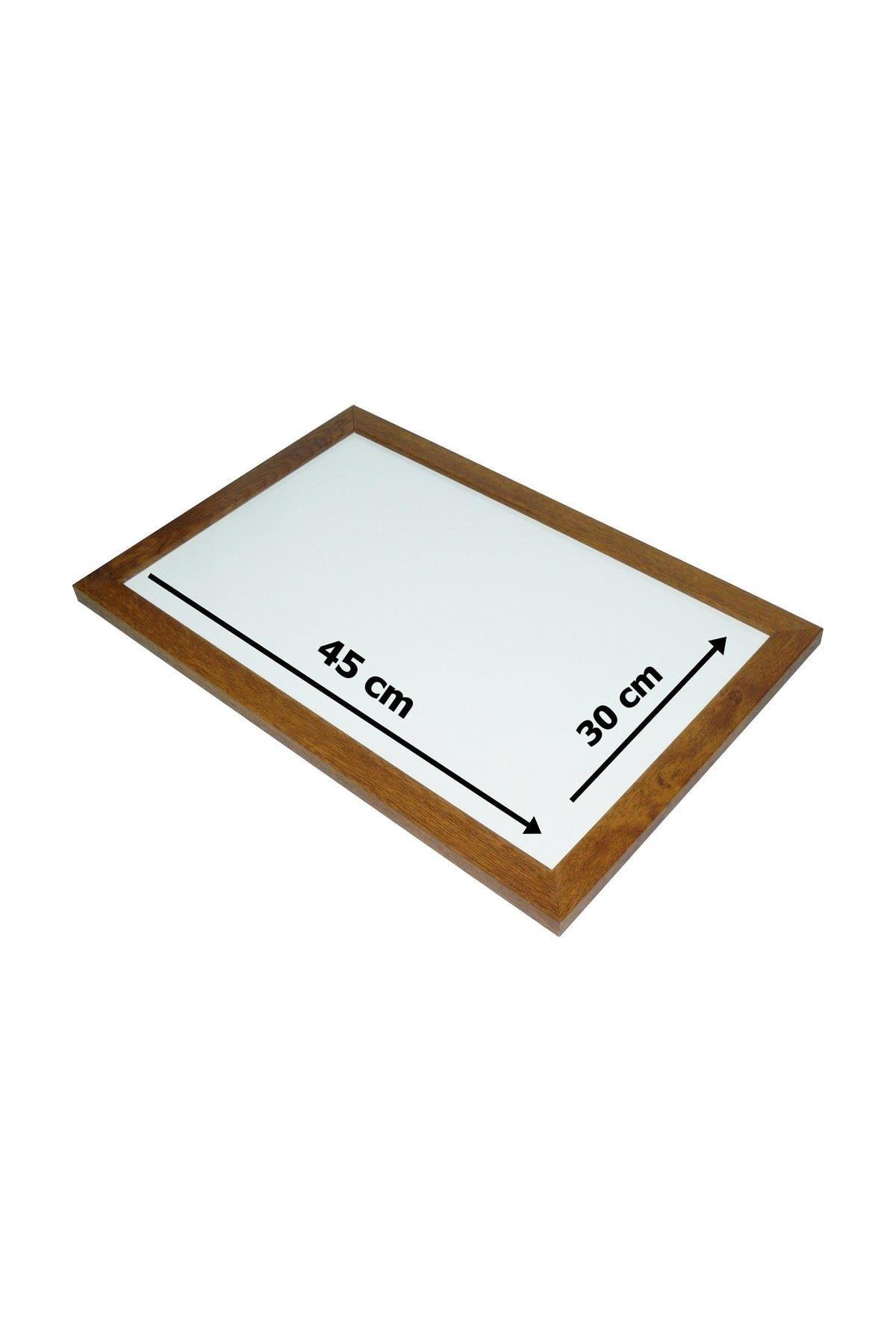 Panda Yazı Tahtası Mdf Çerçceve Beyaz 30x45cm