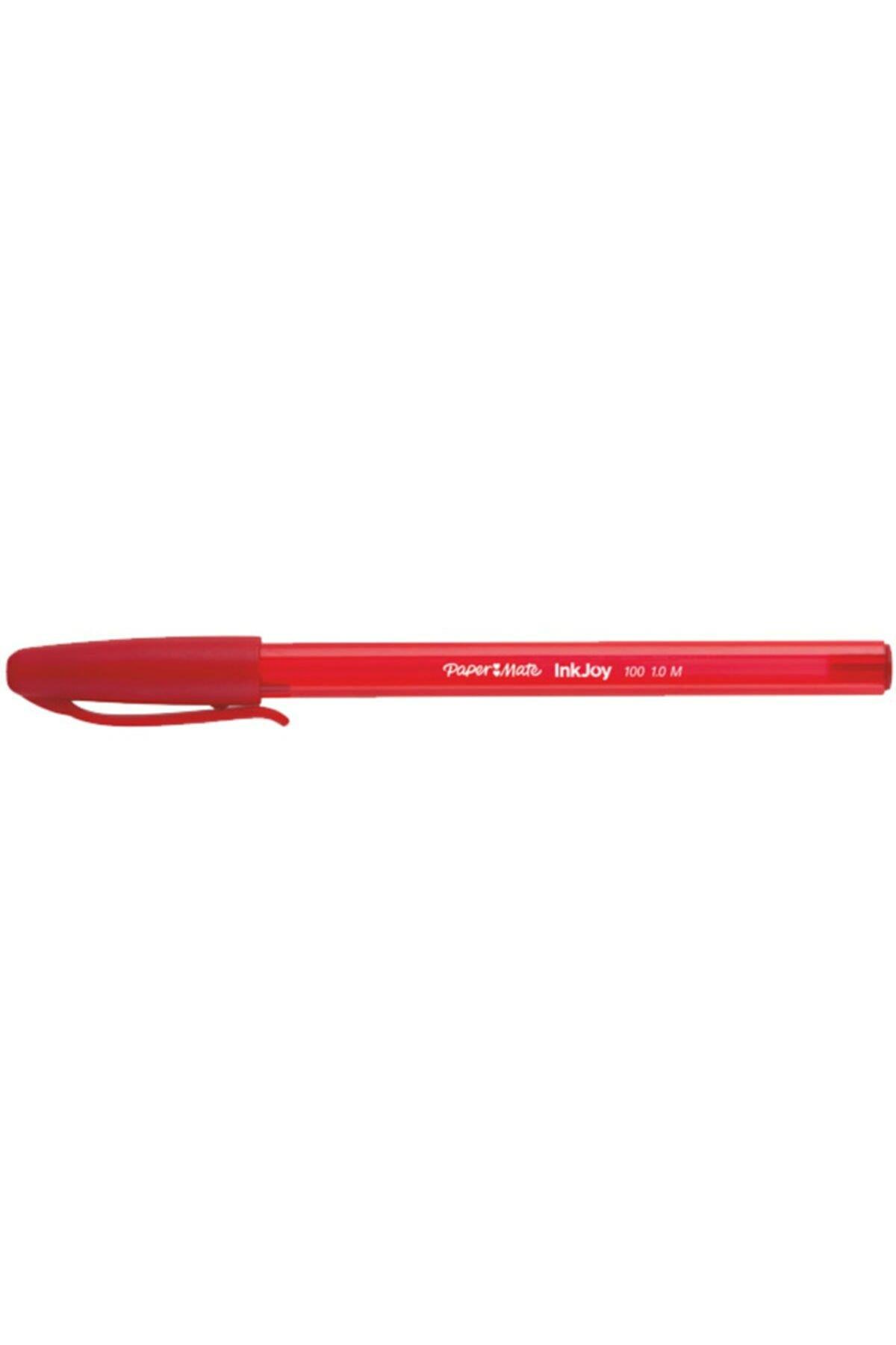 Paper Mate Tükenmez Kalem İnkjoy 100 1.0 MM Kırmızı S0957140 (1 Adet)