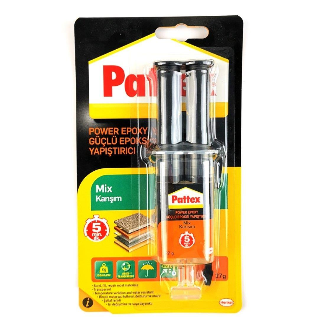 Pattex 1380802 Özel Amaçlı Universal Mix Epoksi Yapıştırıcı 27 Gram