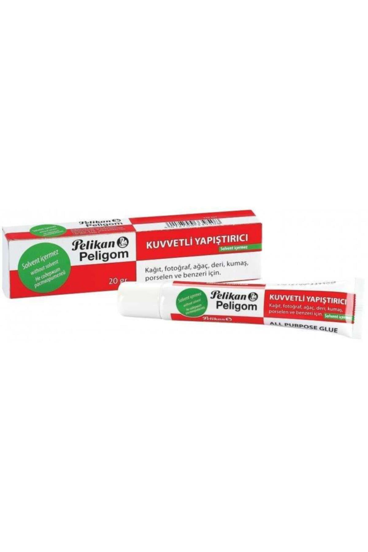 Pelikan Peligom Solventsiz Yapıştırıcı 20 Gram (12 Li Paket)