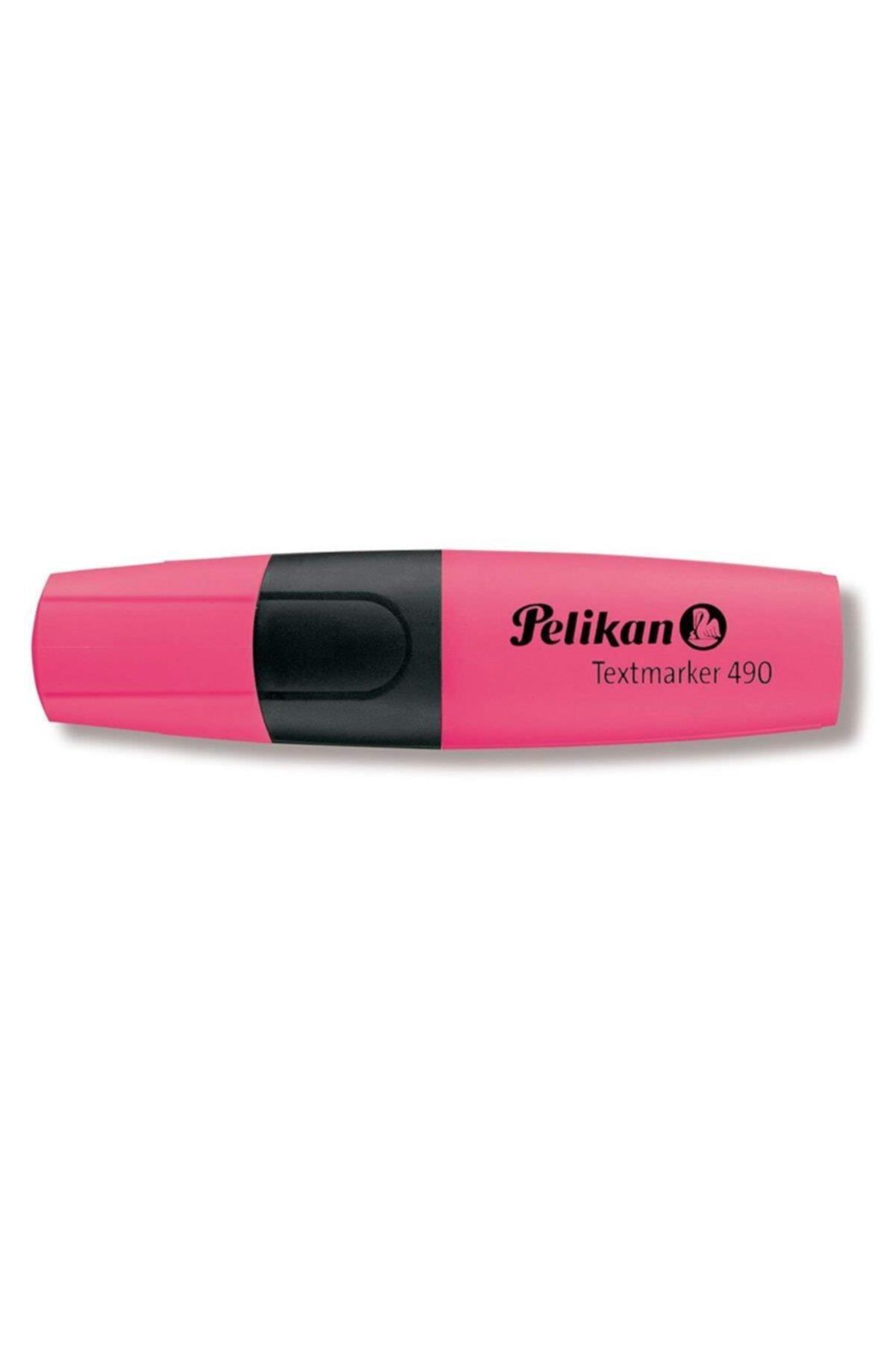 Pelikan Fosforlu Kalem Işaret Kalemi 1-5 Mm Pembe (10 Lu Kutu)