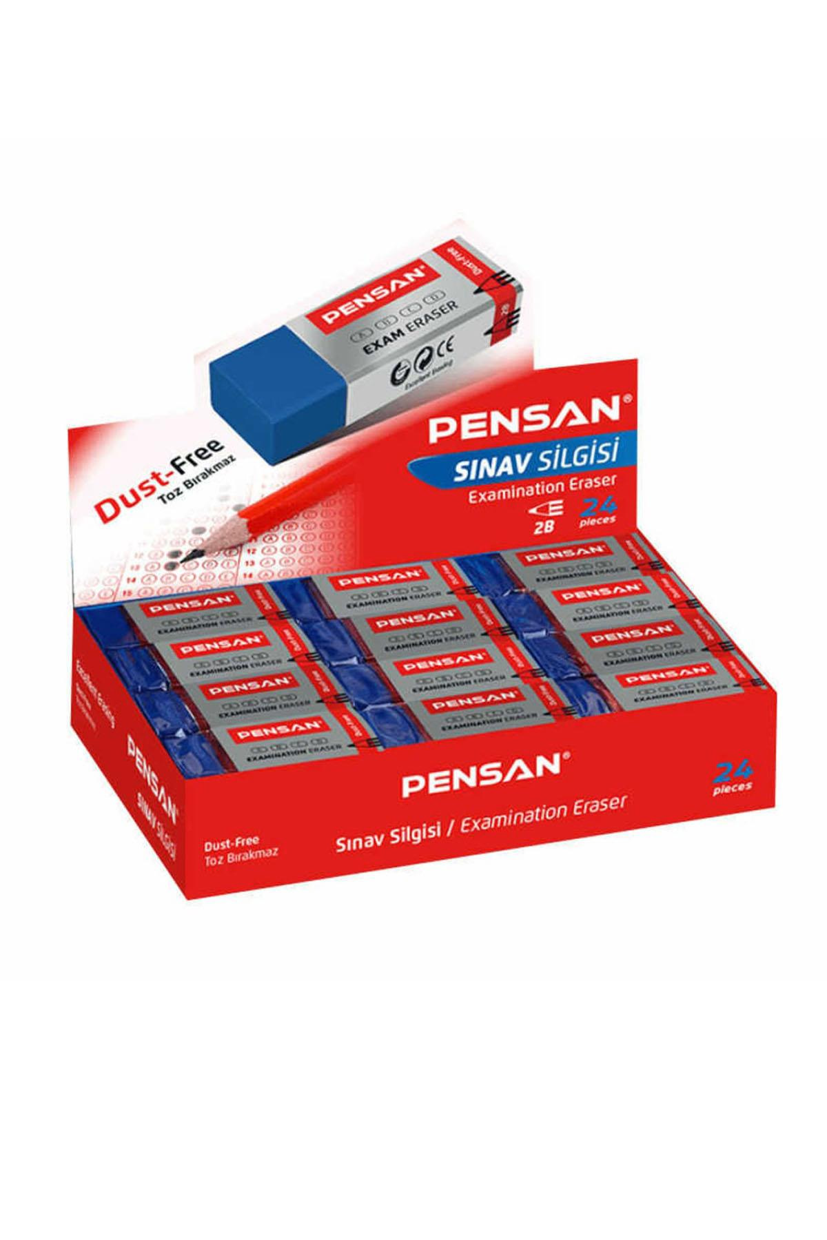Pensan Sınav Silgisi Mavi Sınav Silgisi (24 Lü Paket)