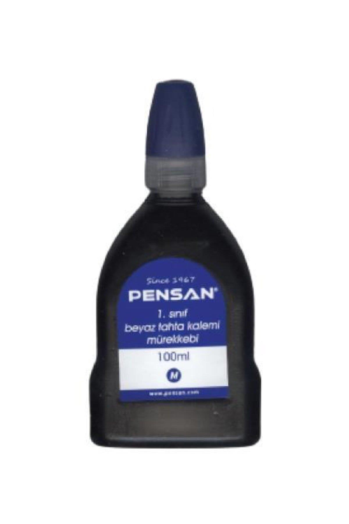 Pensan Tahta Kalemi Mürekkebi Mavi 100 ml Tahta Kalem Mürekkebi