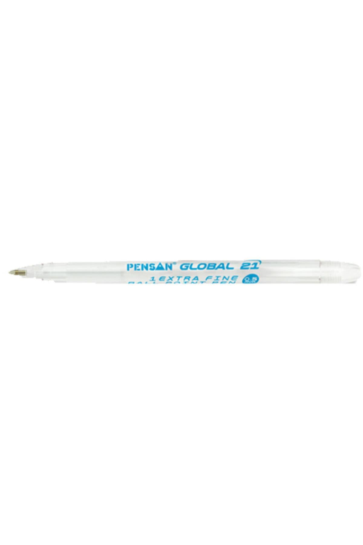 Pensan Global Tükenmez Kalem 0.5 Mm Mavi 12'li