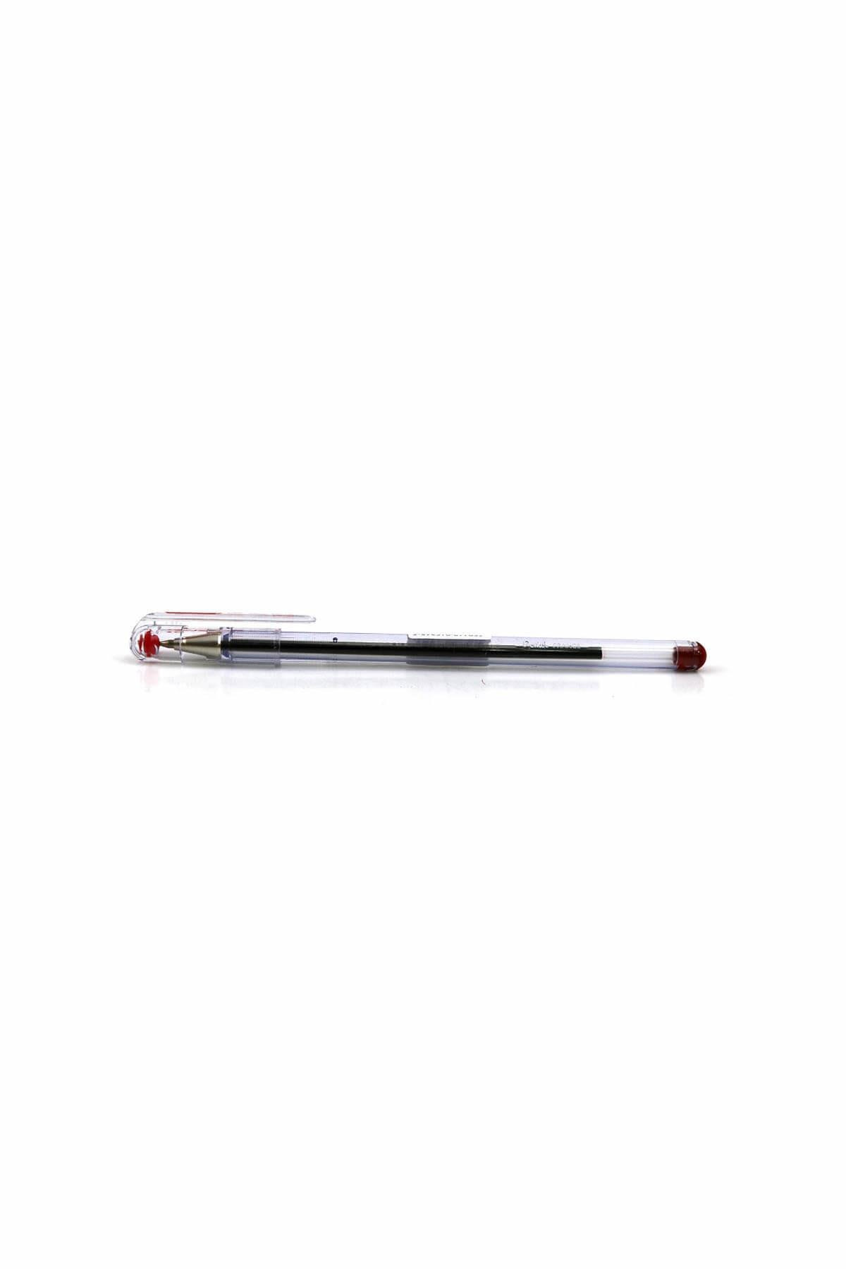 Pentel Yağ Bazlı Kırmızı Tükenmez Kalem Superb 0.7 Mm Yağ Bazlı Roller Kalem Kırmızı (12 Li Paket)