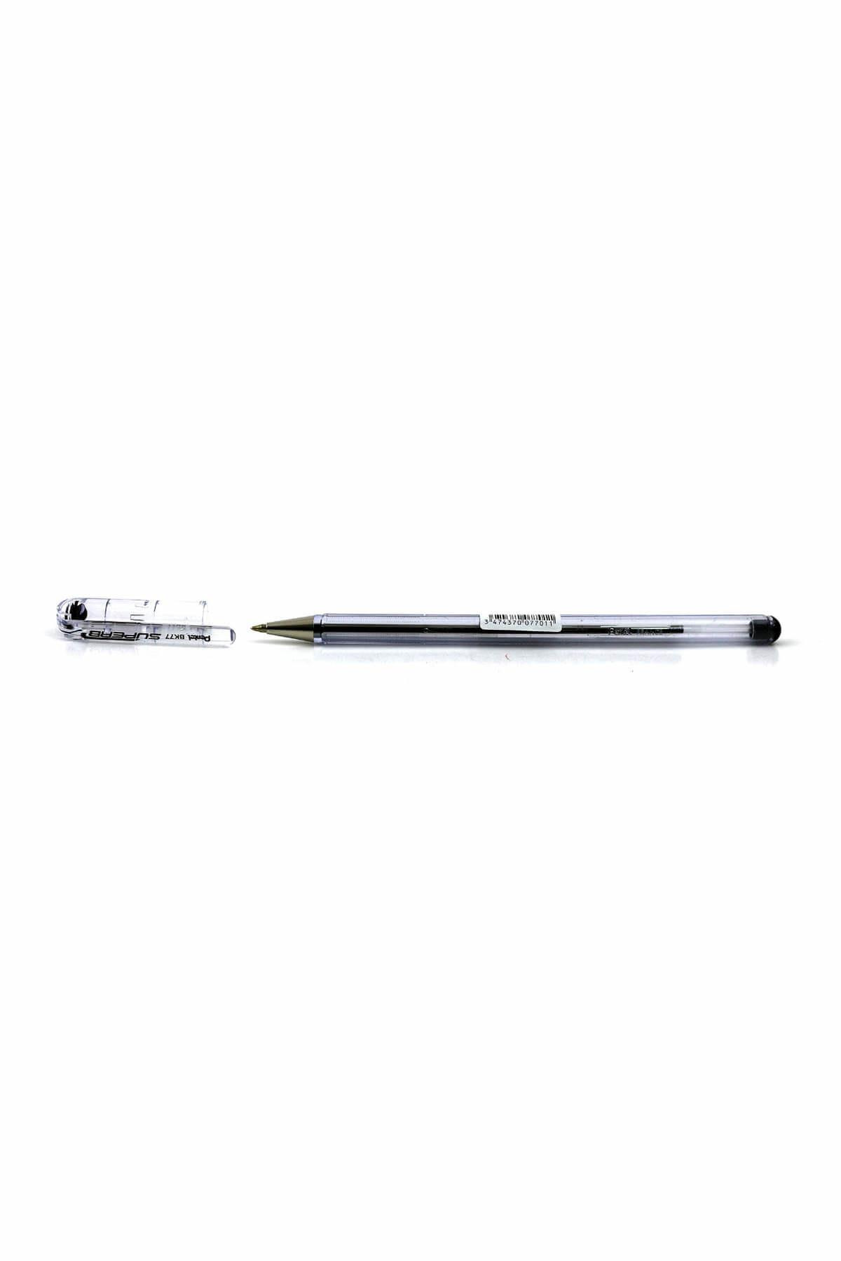 Pentel Superb 0.7 Mm Yağ Bazlı Roller Kalem Siyah 12 Li