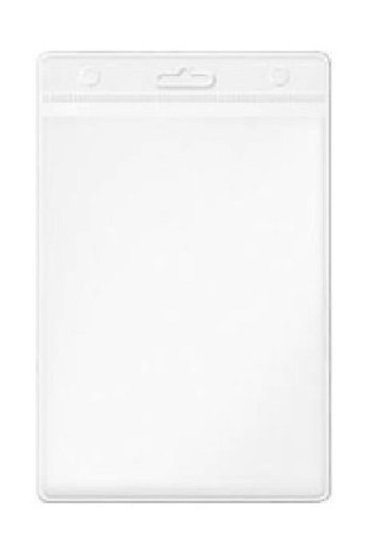 Persona Yaka Kartı Poşeti 10.5 X 11 Cm Şeffaf 100 Lü (1 Paket 100 Adet)