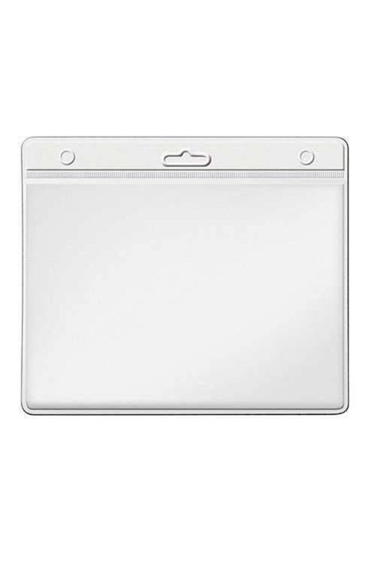 Persona Yaka Kartı Poşeti 11.7 X 11 Cm Şeffaf 100 Lü (1 Paket 100 Adet)
