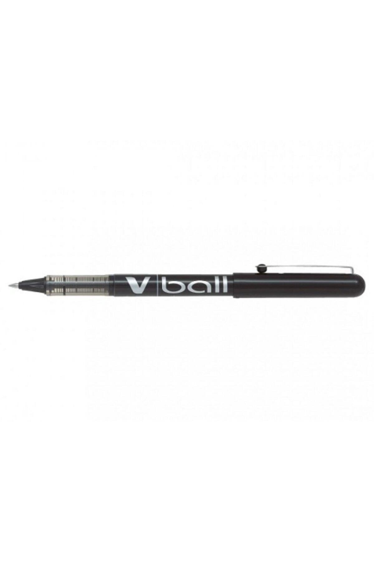 Pilot Roller Kalem V-Ball V System Bilye Uç 0.5 MM Siyah (12 Li Paket)