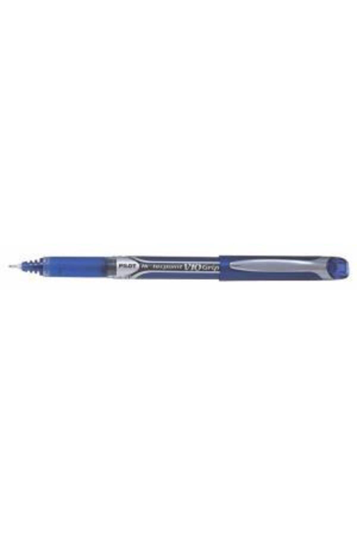 Pilot Roller Kalem V10 Grip 1.0 MM Mavi (12 Li Paket)