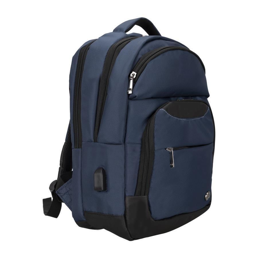 Plm Monza Usb Lacivert 15.6" Notebook Sırt Çantası