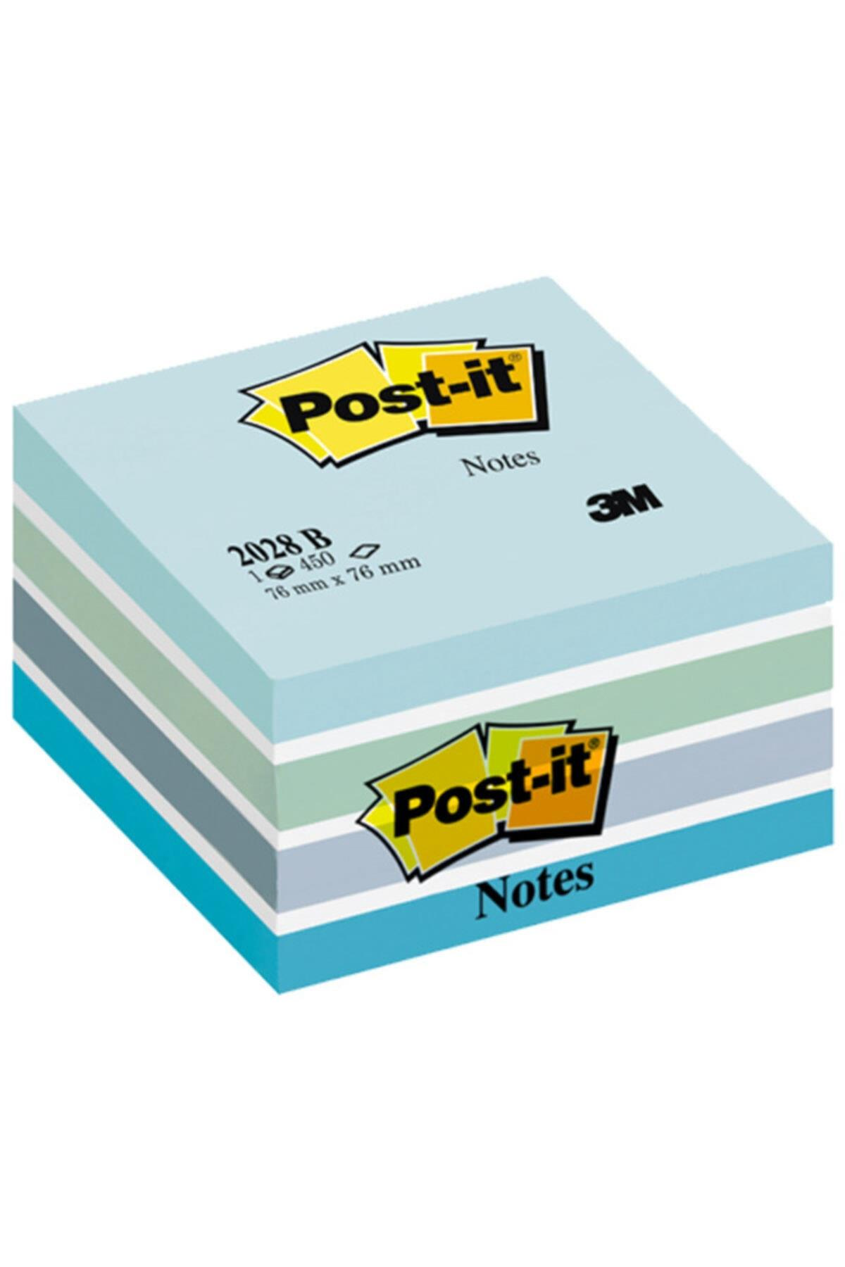 Post-it Küp Not Mavi Tonları 450 Yaprak 76x76 mm